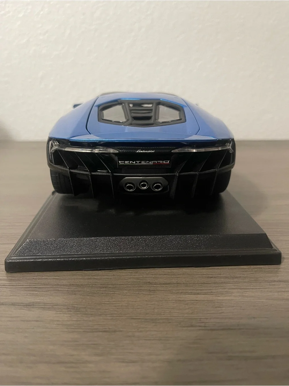 Lamborghini Centenario Blue Sports Car Model